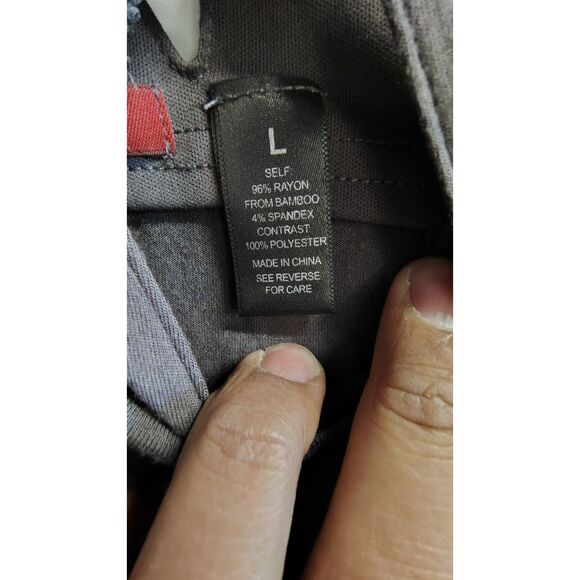 Red by bke Black Metallic Front And Back Long Sleeve Top - Picture 4 of 6